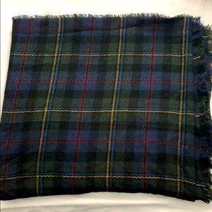 Rook Plaid oversized scarf